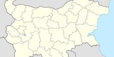 Map of Bulgaria map vector