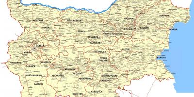 Bulgaria country map